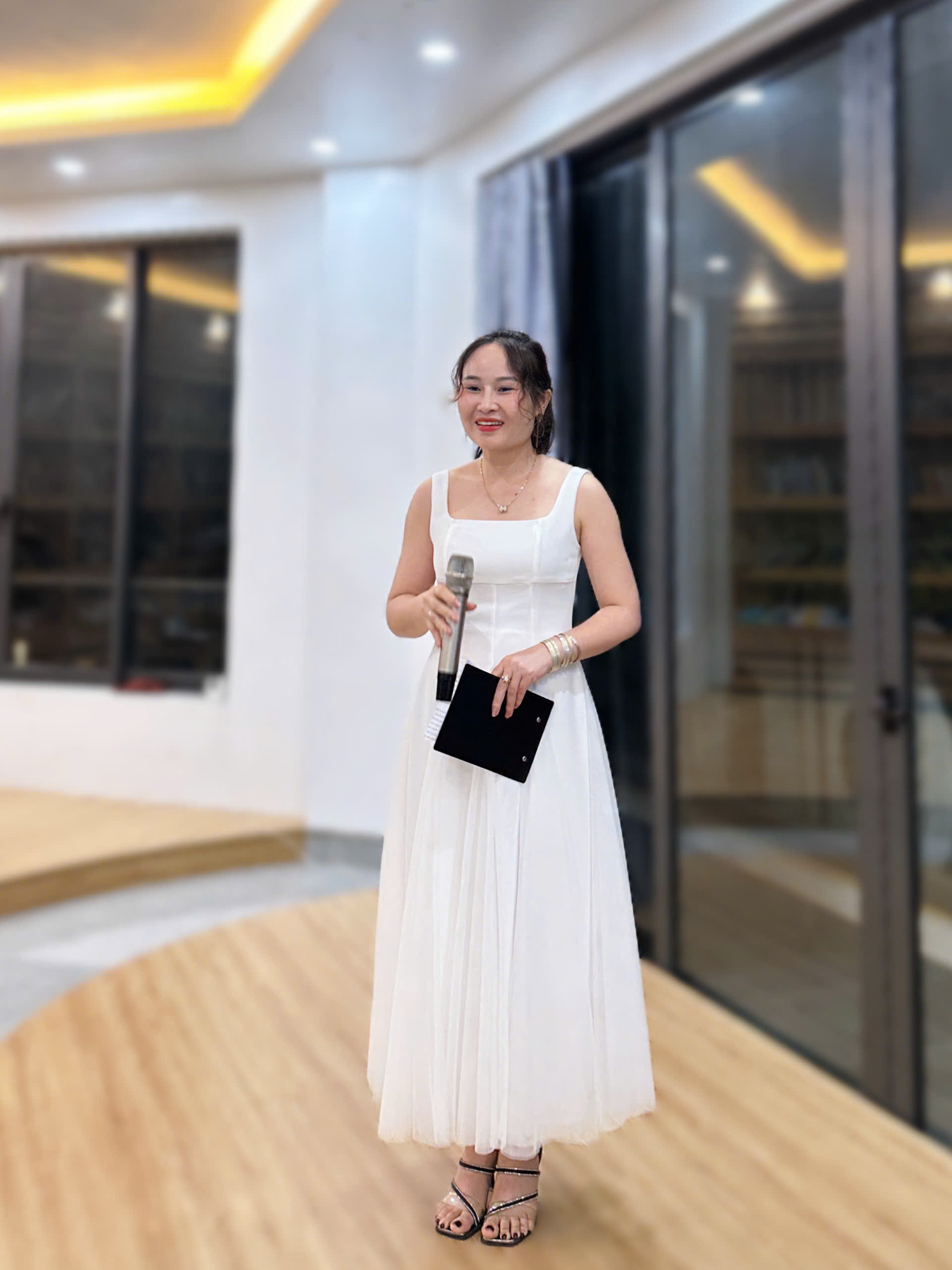 Học viên trong lễ tốt nghiệp Khóa học MC K21