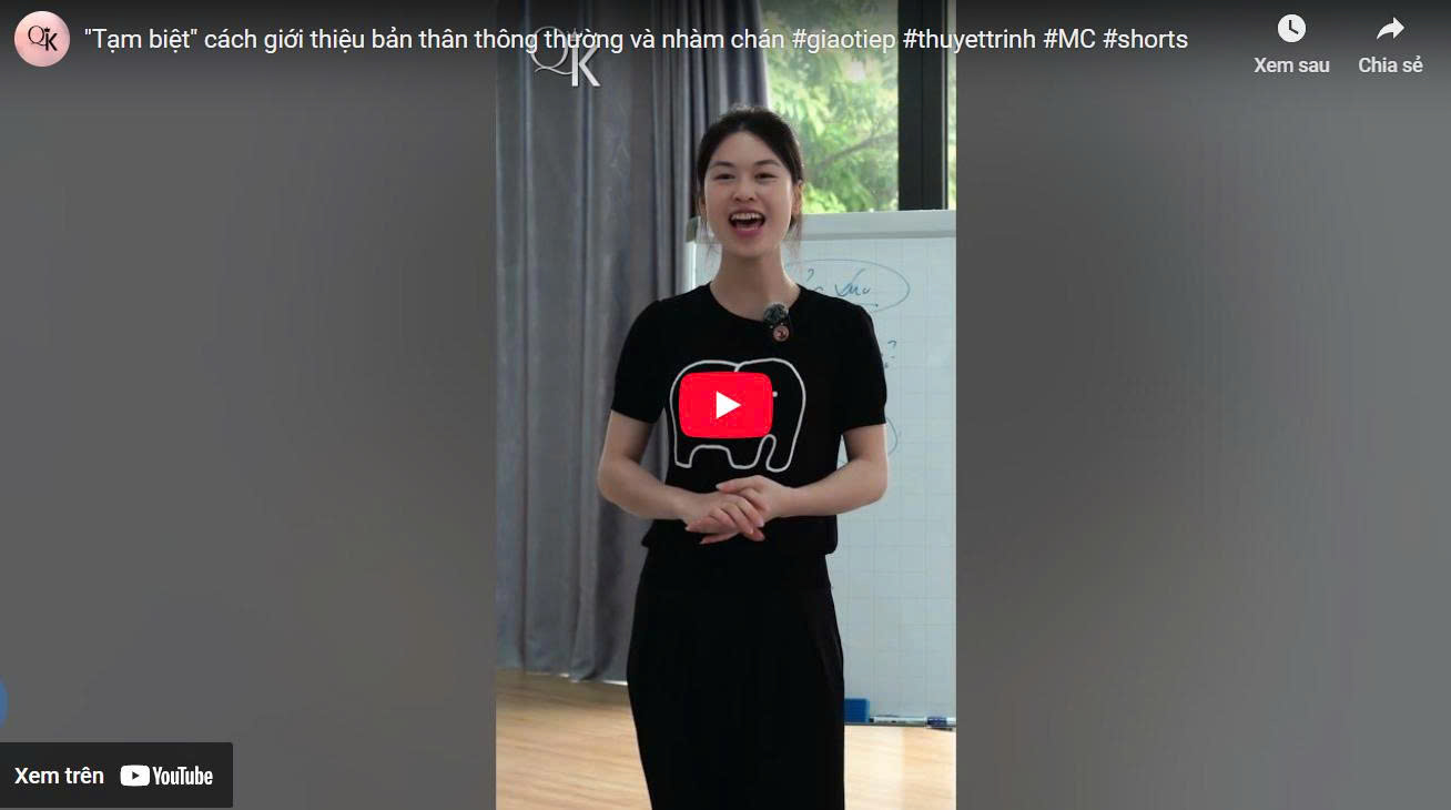 học viên lớp giao tiếp