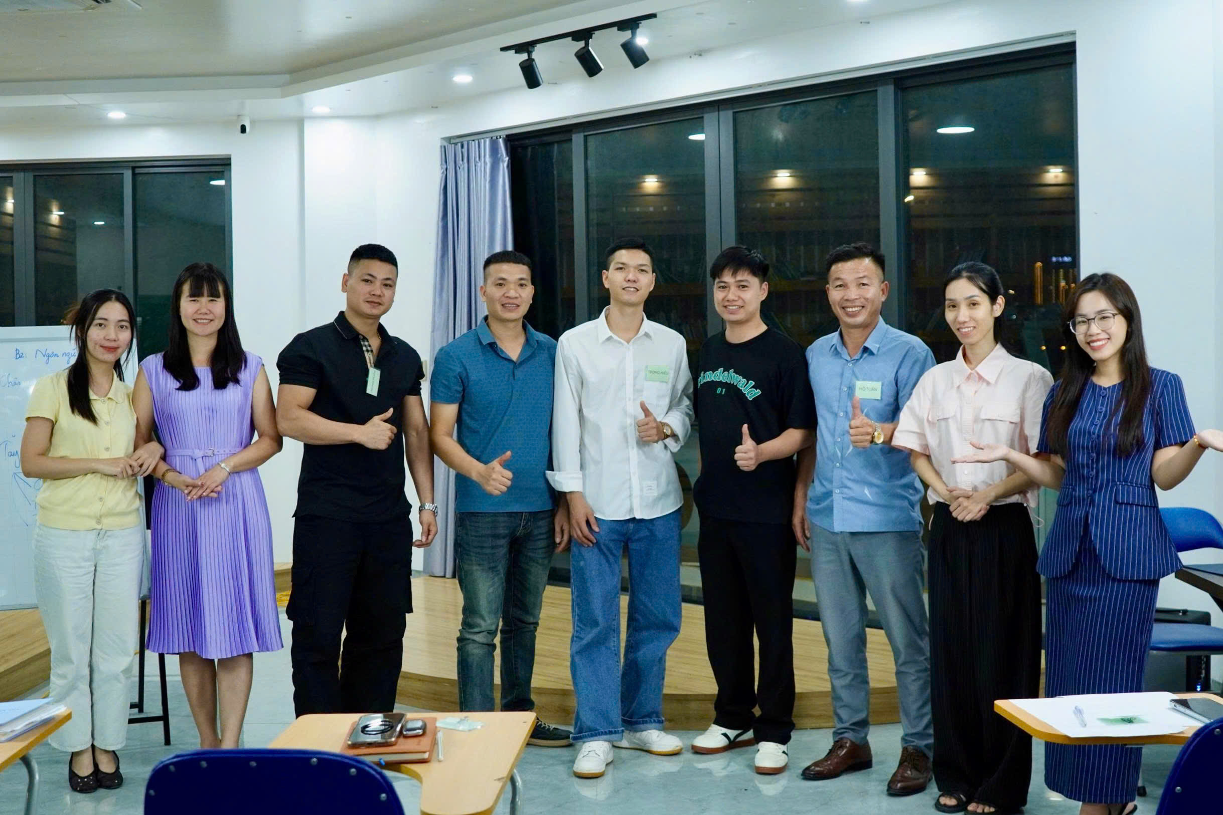 Lớp học MC - giao tiếp - thuyết trình tại Q&K